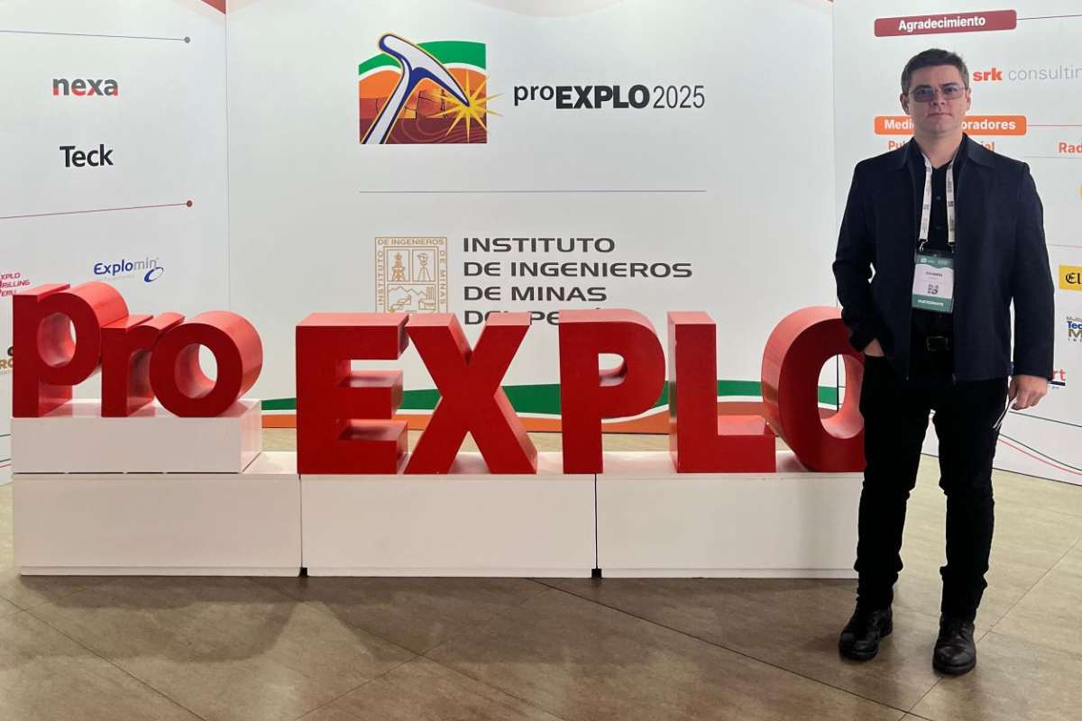 Geoscan marca presença na ProExplo 2025 no Peru