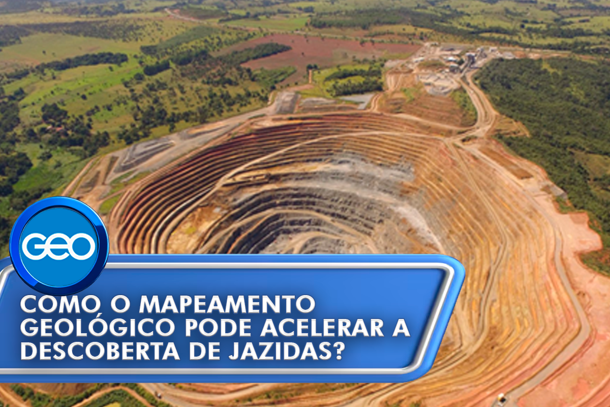 Como o mapeamento geológico pode acelerar a descoberta de jazidas?