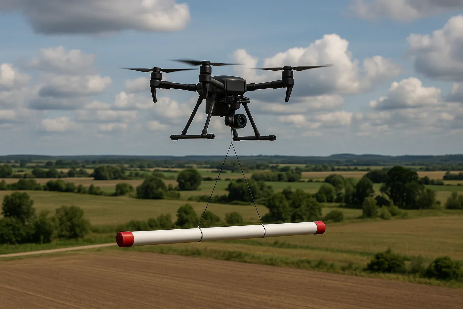 Magnetometria Aérea Com Drone: entenda o que é