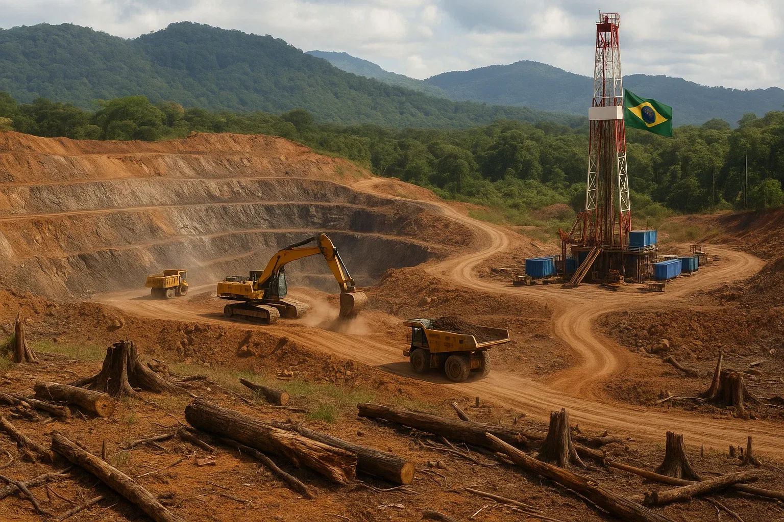 Como explorar recursos minerais no Brasil