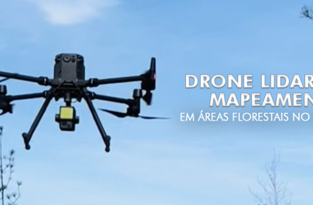 Drone LiDAR para mapeamento em áreas florestais no Amazonas