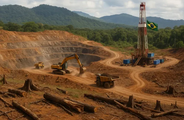 Cómo explorar recursos minerales en Brasil