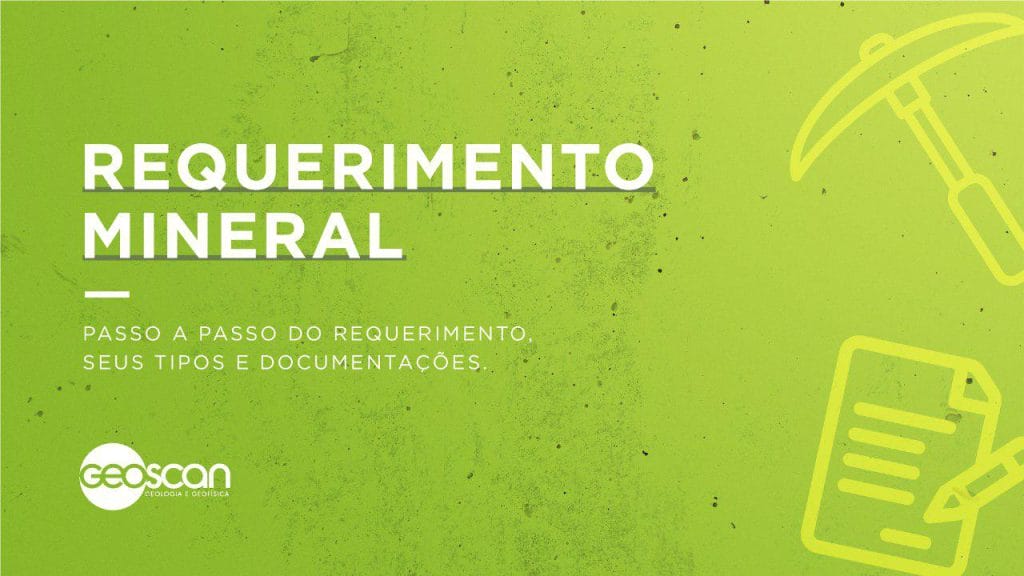 requerimento de pesquisa mineral