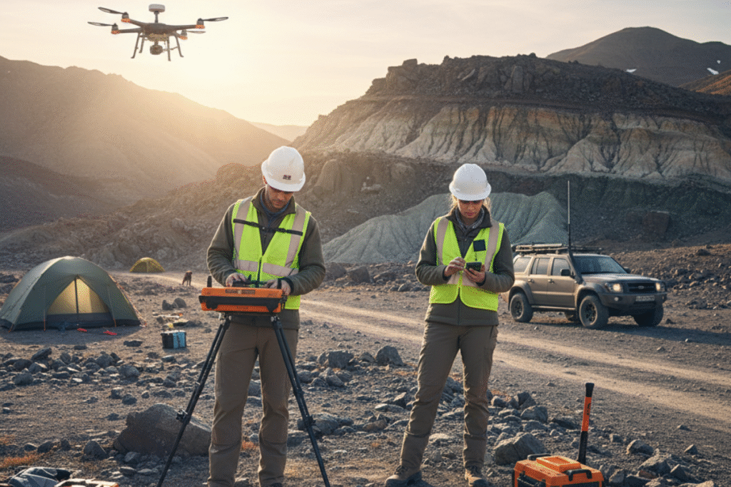 Prospecção mineral